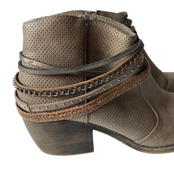 R2 Women's Skylar Ankle Booties Size 8.5M - Picture 2 of 11